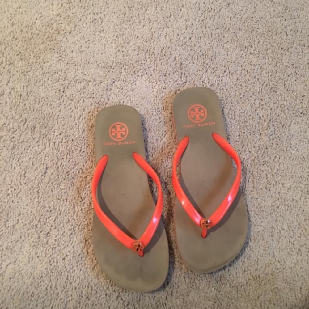Tory Burch flip flops size 7